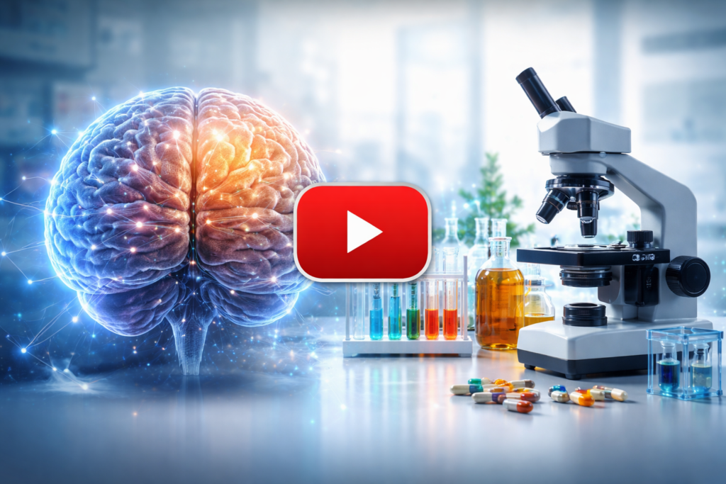 Scientific illustration representing memory loss treatment research and Alzheimer’s cognitive decline study